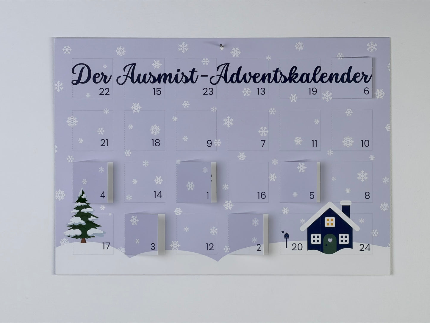Der Ausmist-Adventskalender